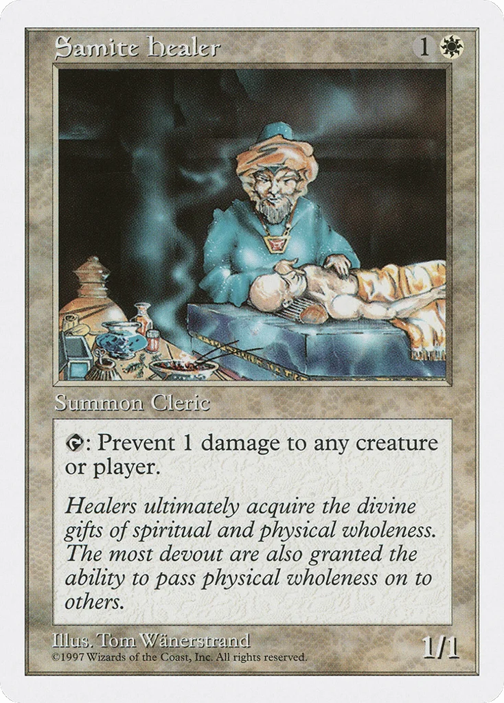 Samite Healer · Fifth Edition
