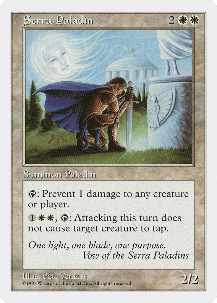 Serra Paladin · Fifth Edition