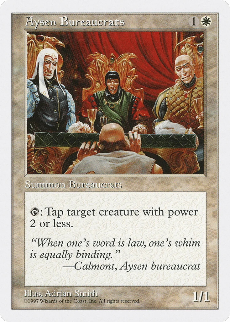 Aysen Bureaucrats · Fifth Edition