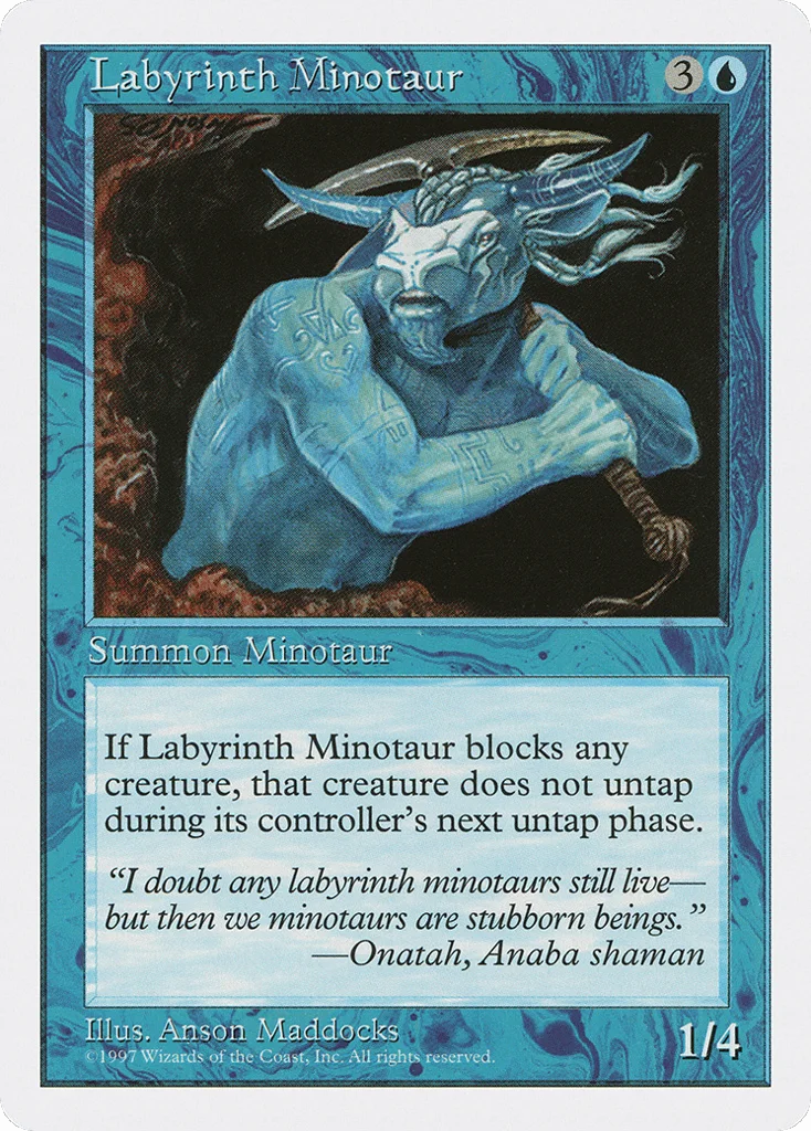 Labyrinth Minotaur · Fifth Edition