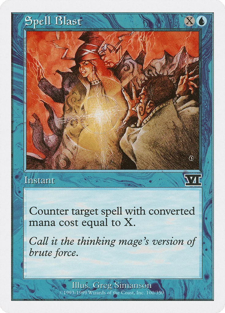 Spell Blast · Classic Sixth Edition