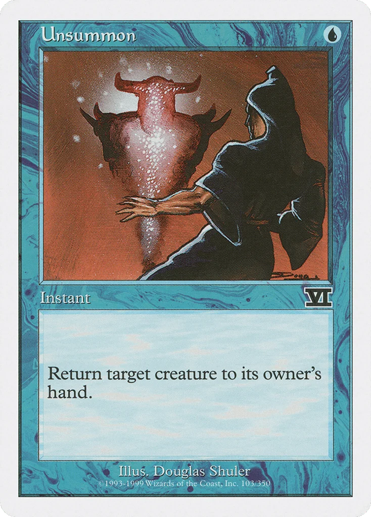 Unsummon · Classic Sixth Edition