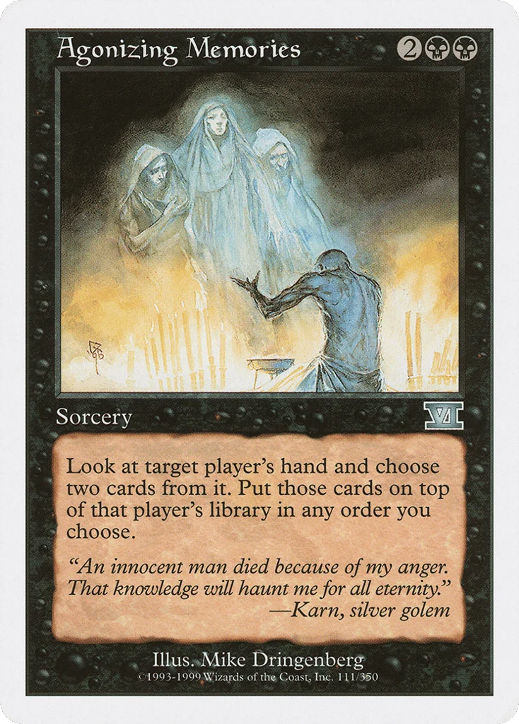 Agonizing Memories · Classic Sixth Edition