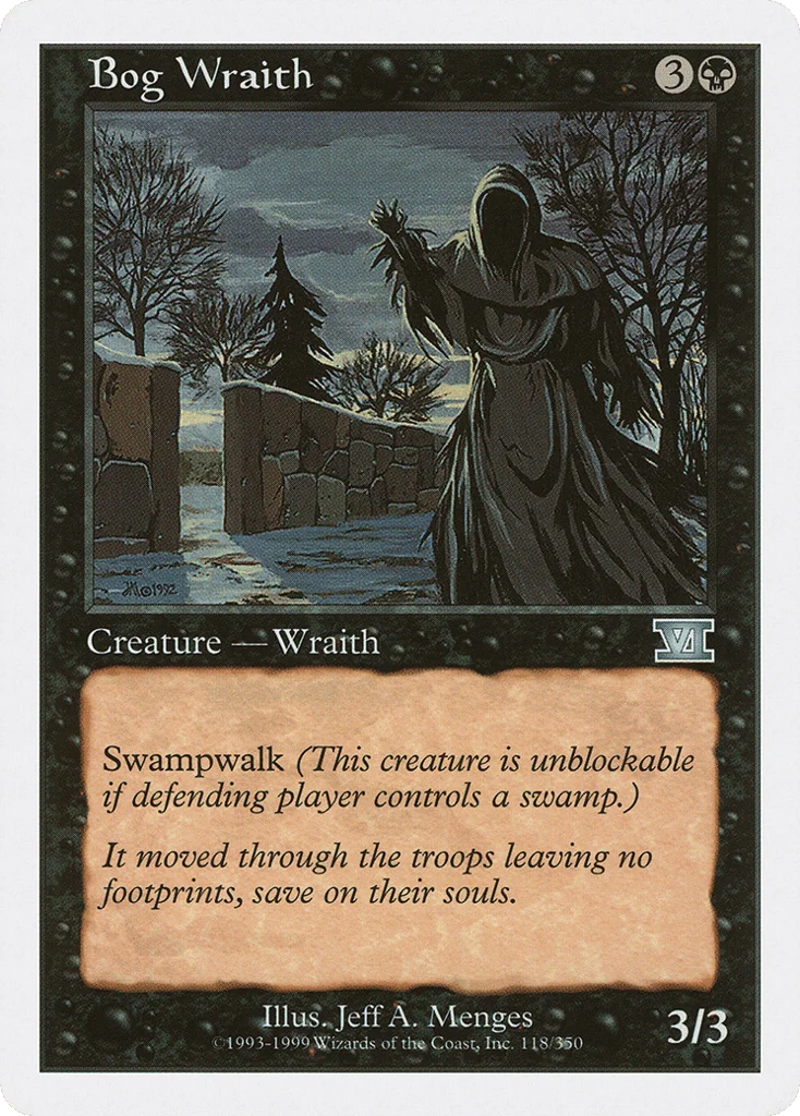 Bog Wraith · Classic Sixth Edition