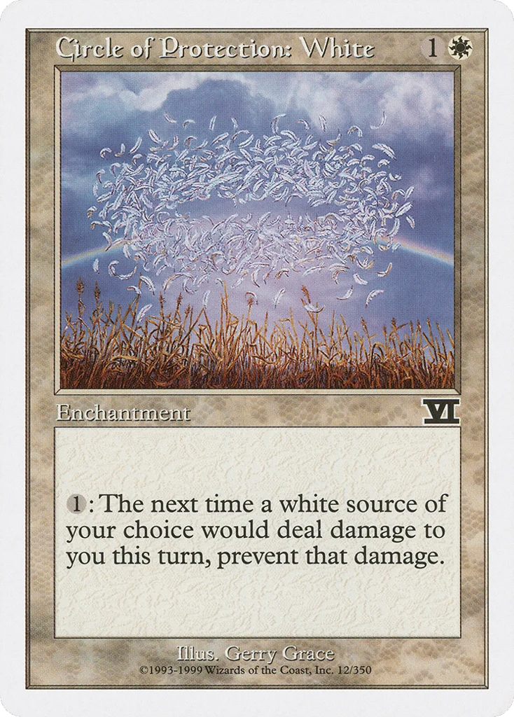Circle of Protection: White · Classic Sixth Edition