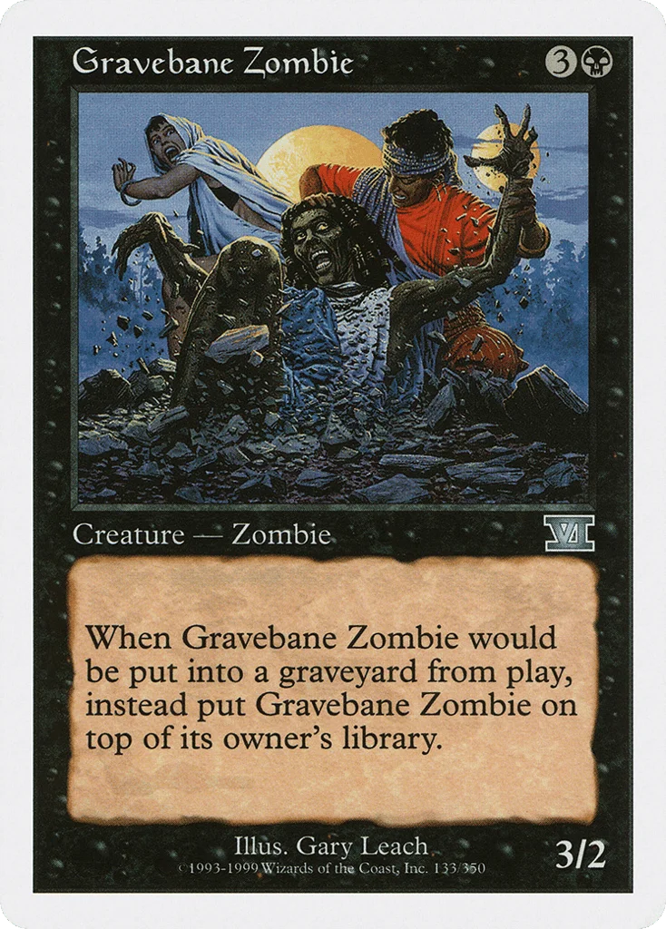 Gravebane Zombie · Classic Sixth Edition