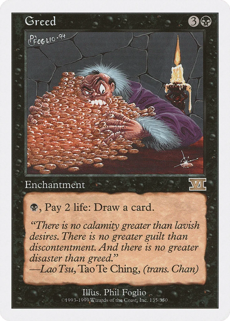 Greed · Classic Sixth Edition