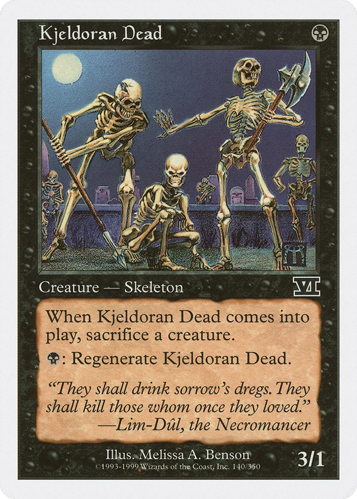 Kjeldoran Dead · Classic Sixth Edition