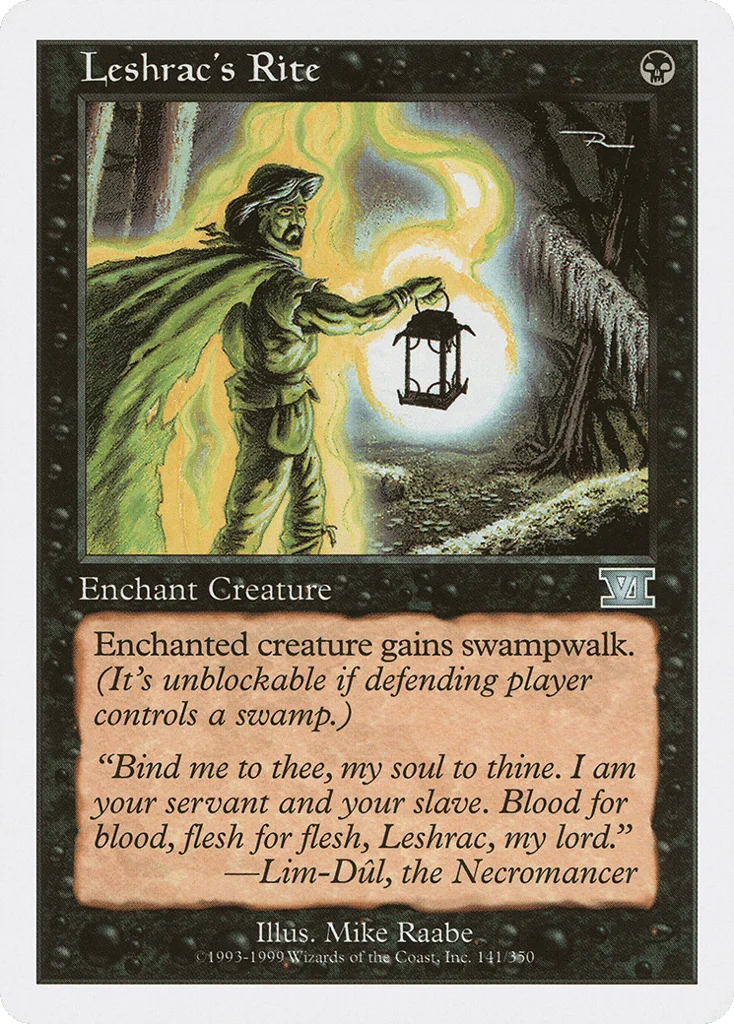 Leshrac's Rite · Classic Sixth Edition