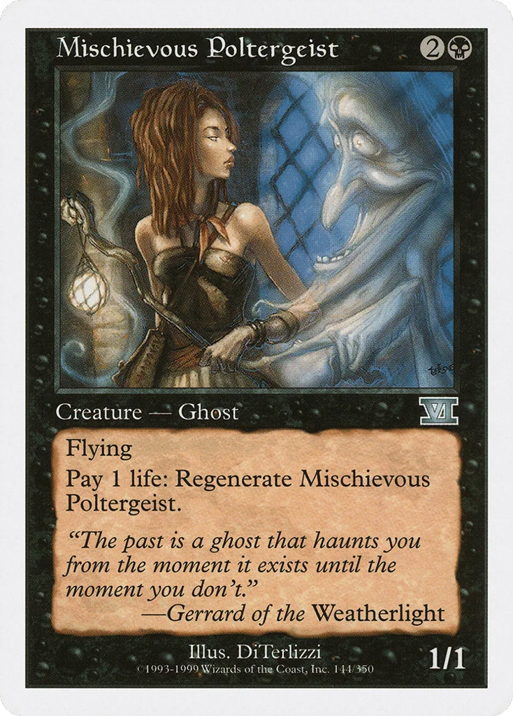Mischievous Poltergeist · Classic Sixth Edition