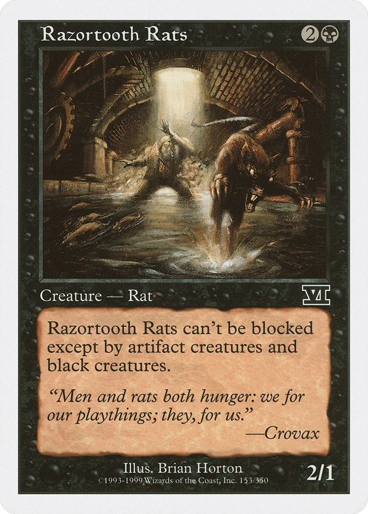 Razortooth Rats · Classic Sixth Edition