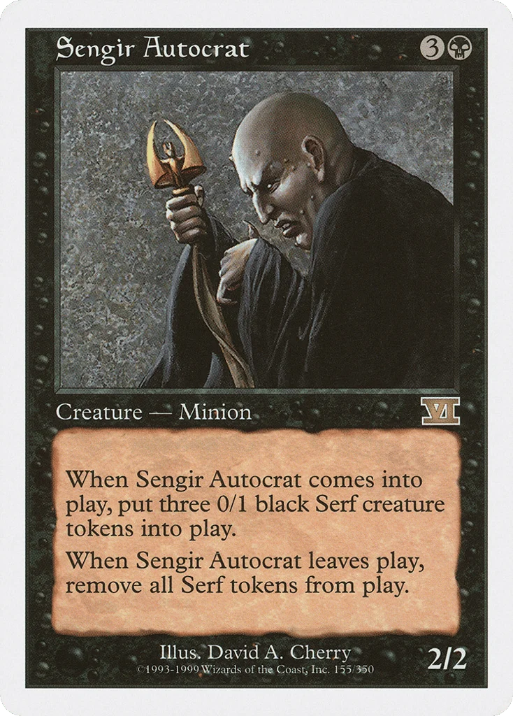 Sengir Autocrat · Classic Sixth Edition