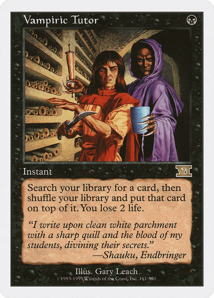 Vampiric Tutor · Classic Sixth Edition