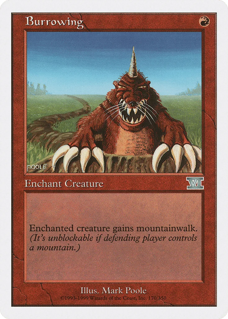 Burrowing · Classic Sixth Edition
