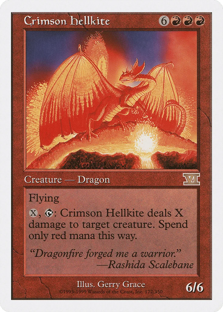 Crimson Hellkite · Classic Sixth Edition
