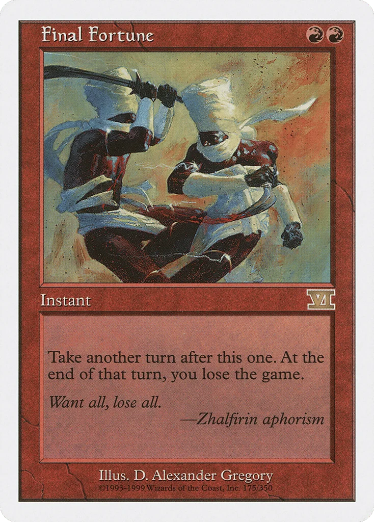 Final Fortune · Classic Sixth Edition