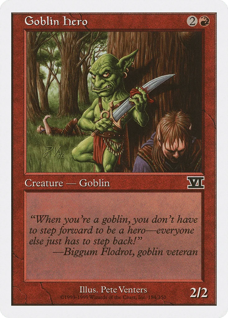 Goblin Hero · Classic Sixth Edition