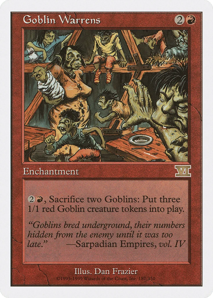 Goblin Warrens · Classic Sixth Edition