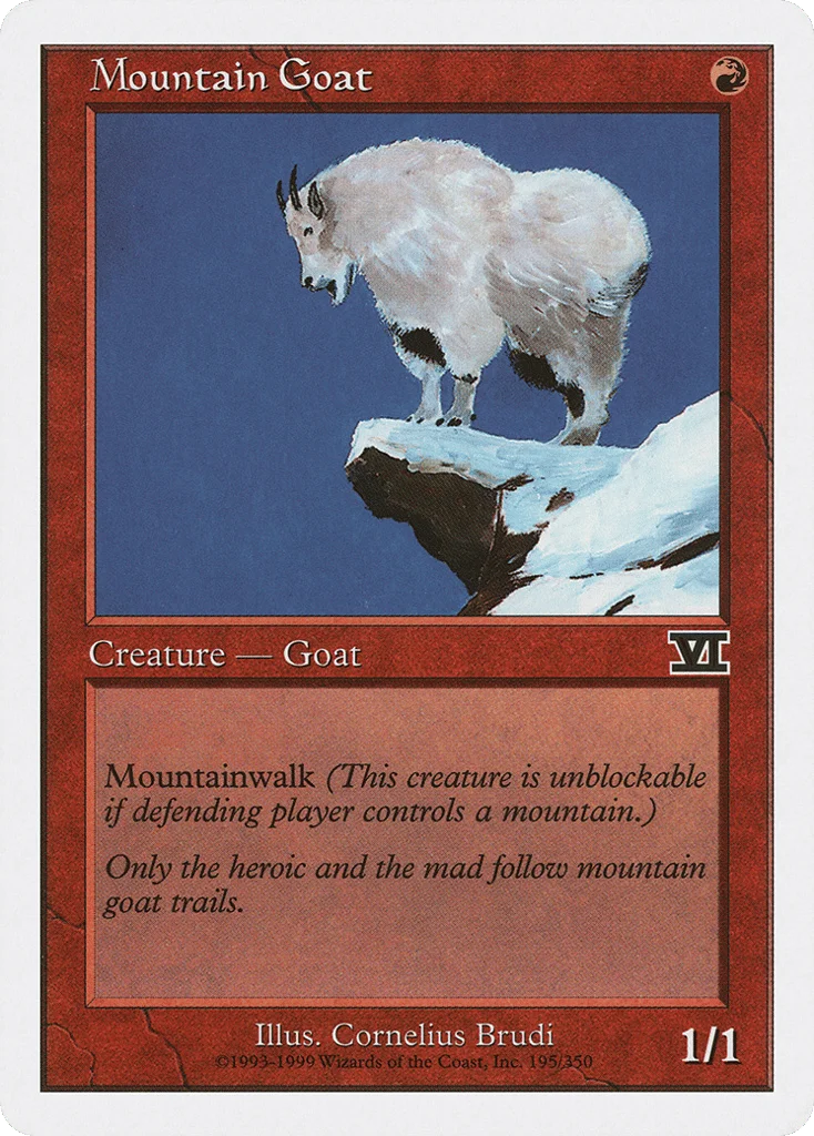 Mountain Goat · Classic Sixth Edition
