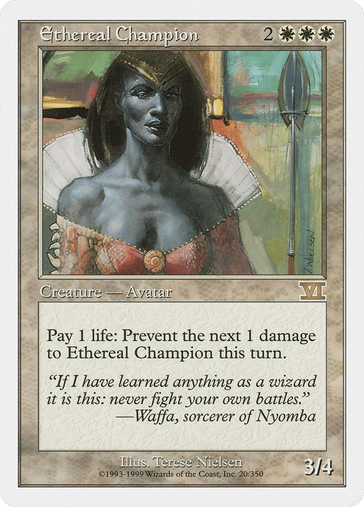 Ethereal Champion · Classic Sixth Edition