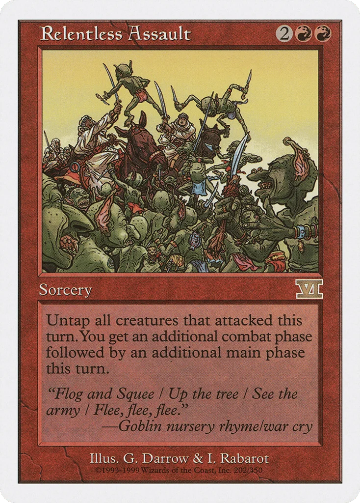 Relentless Assault · Classic Sixth Edition