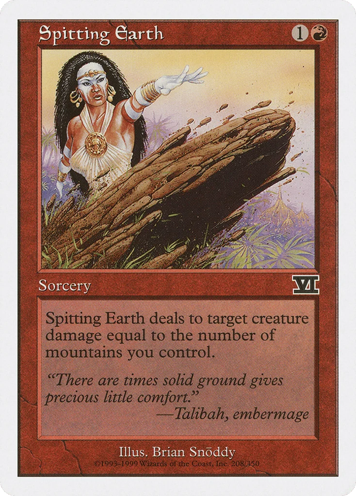 Spitting Earth · Classic Sixth Edition