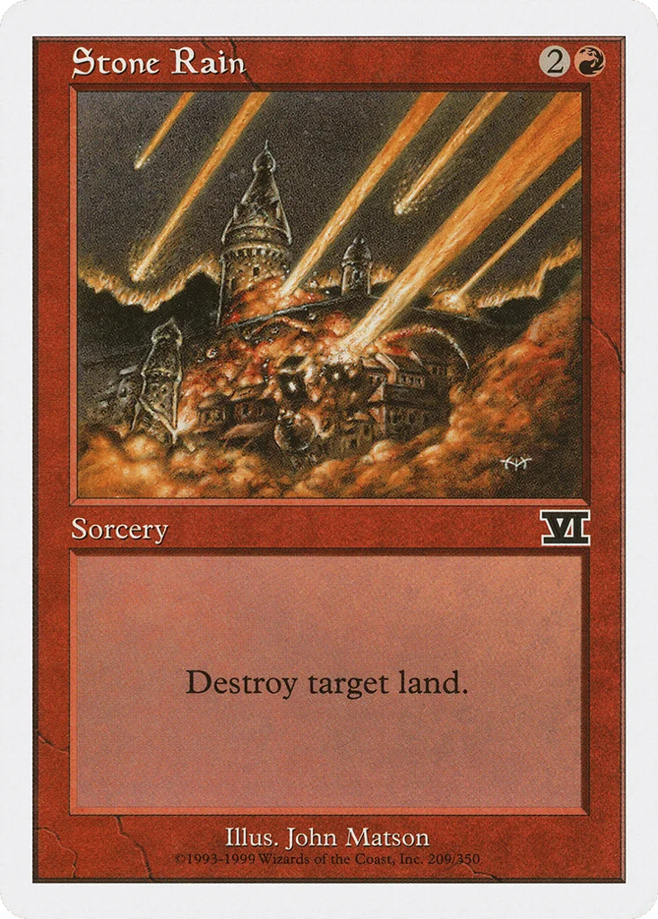 Stone Rain · Classic Sixth Edition
