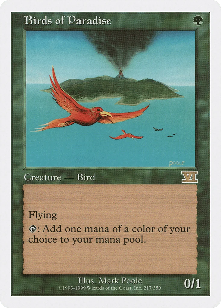 Birds of Paradise · Classic Sixth Edition