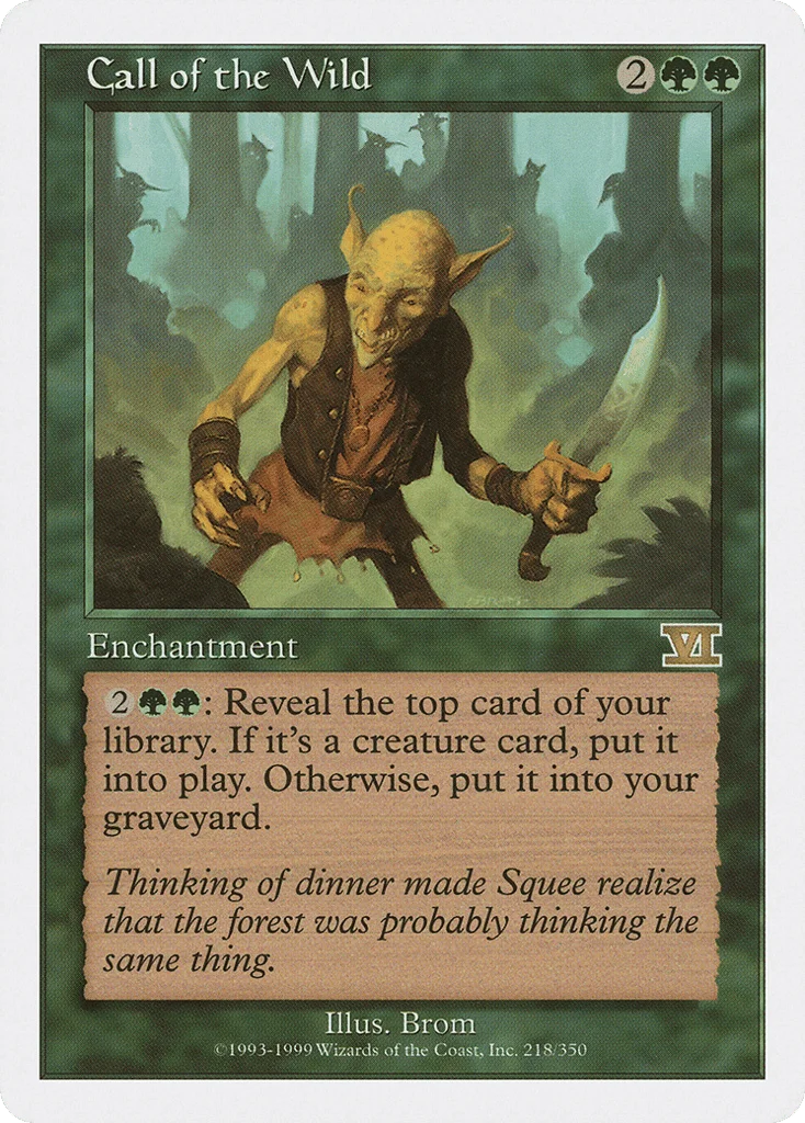 Call of the Wild · Classic Sixth Edition