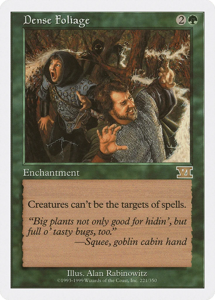 Dense Foliage · Classic Sixth Edition