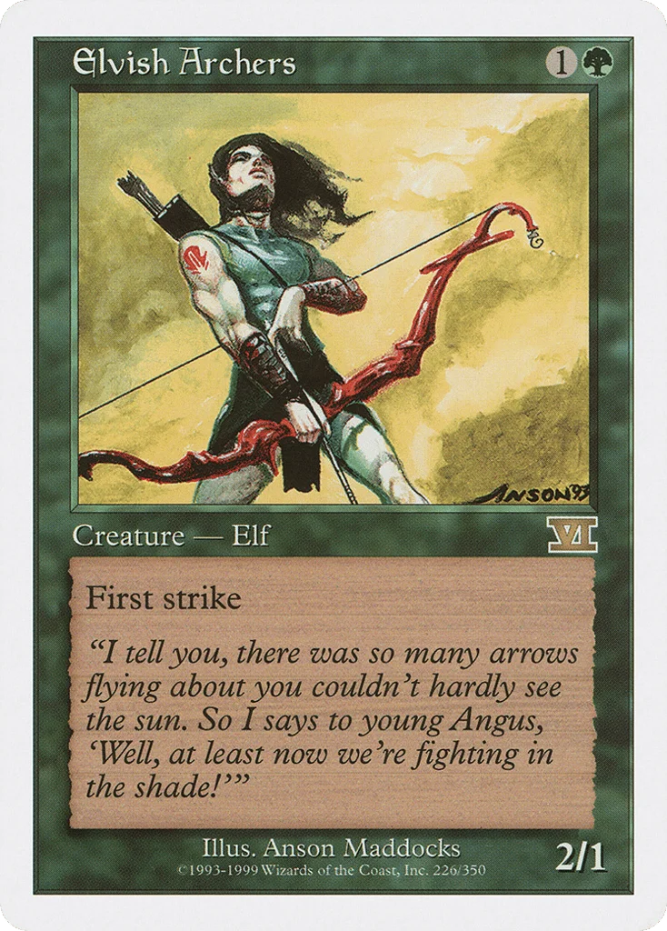 Elvish Archers · Classic Sixth Edition