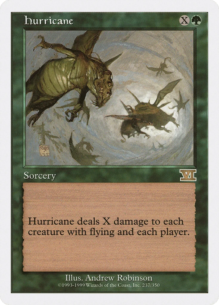 Hurricane · Classic Sixth Edition