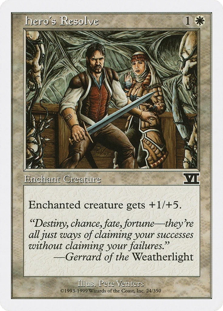 Hero's Resolve · Classic Sixth Edition