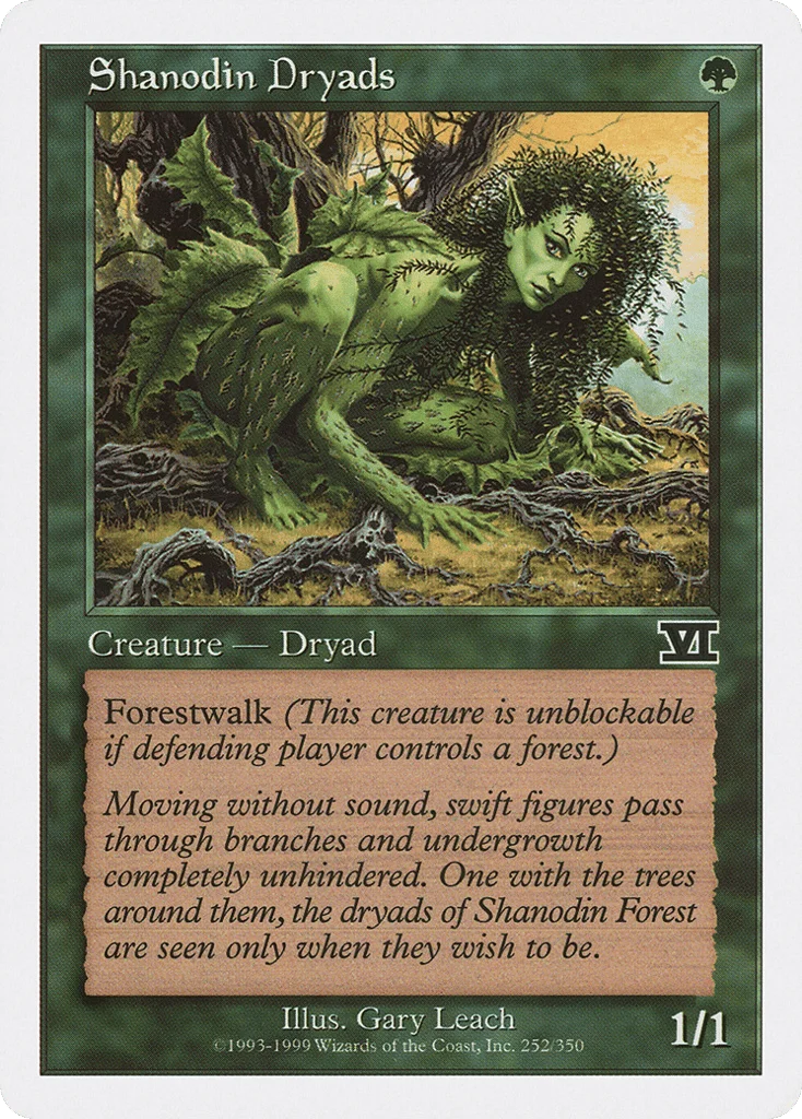 Shanodin Dryads · Classic Sixth Edition