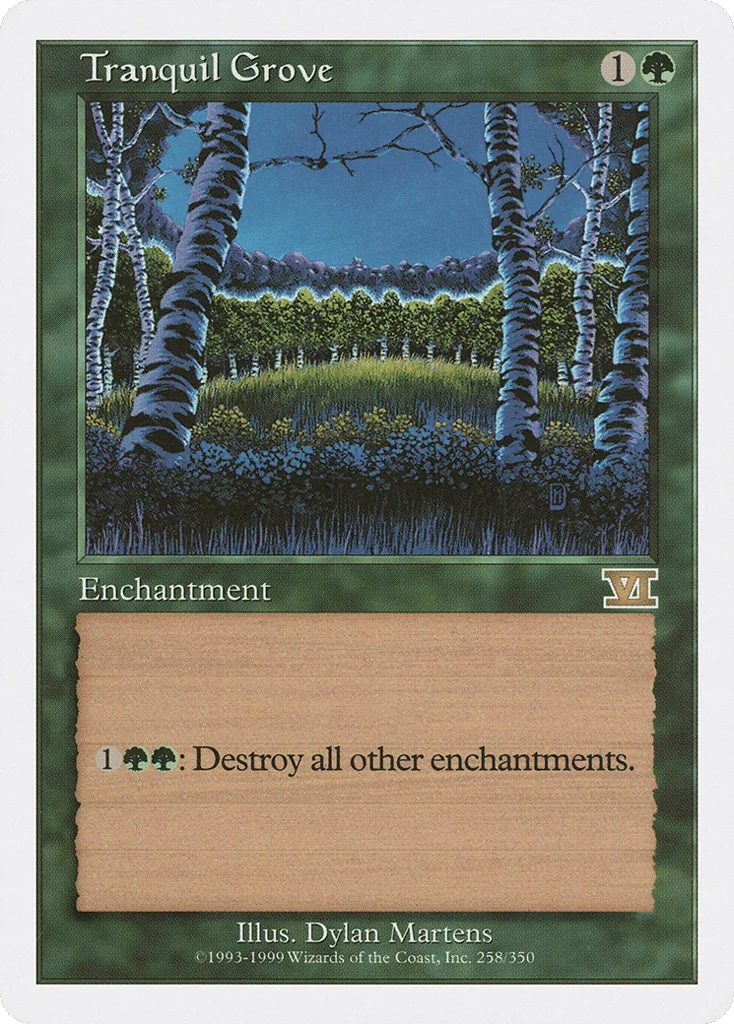 Tranquil Grove · Classic Sixth Edition