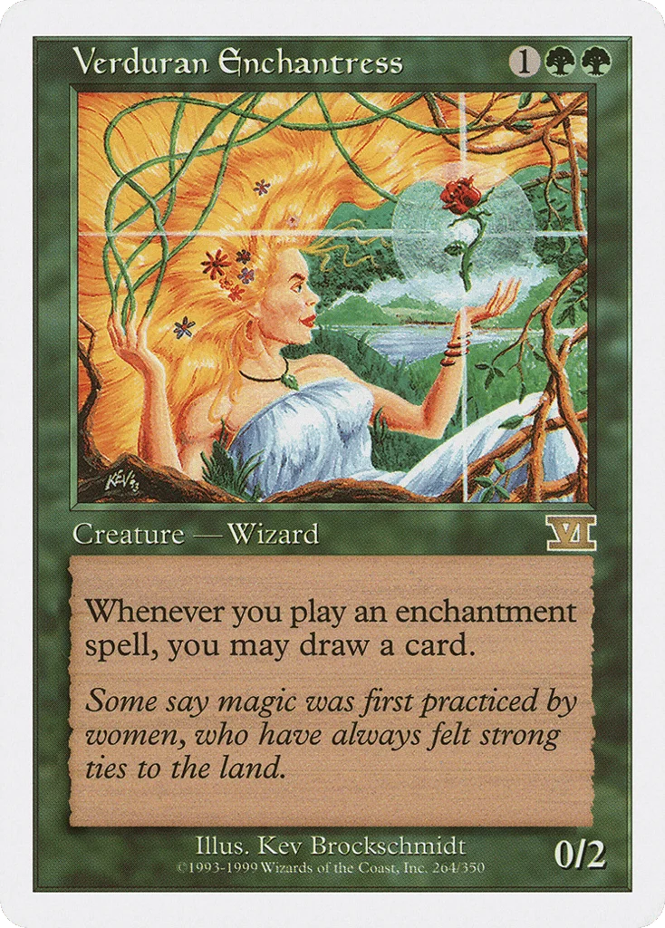 Verduran Enchantress · Classic Sixth Edition