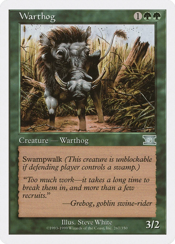 Warthog · Classic Sixth Edition