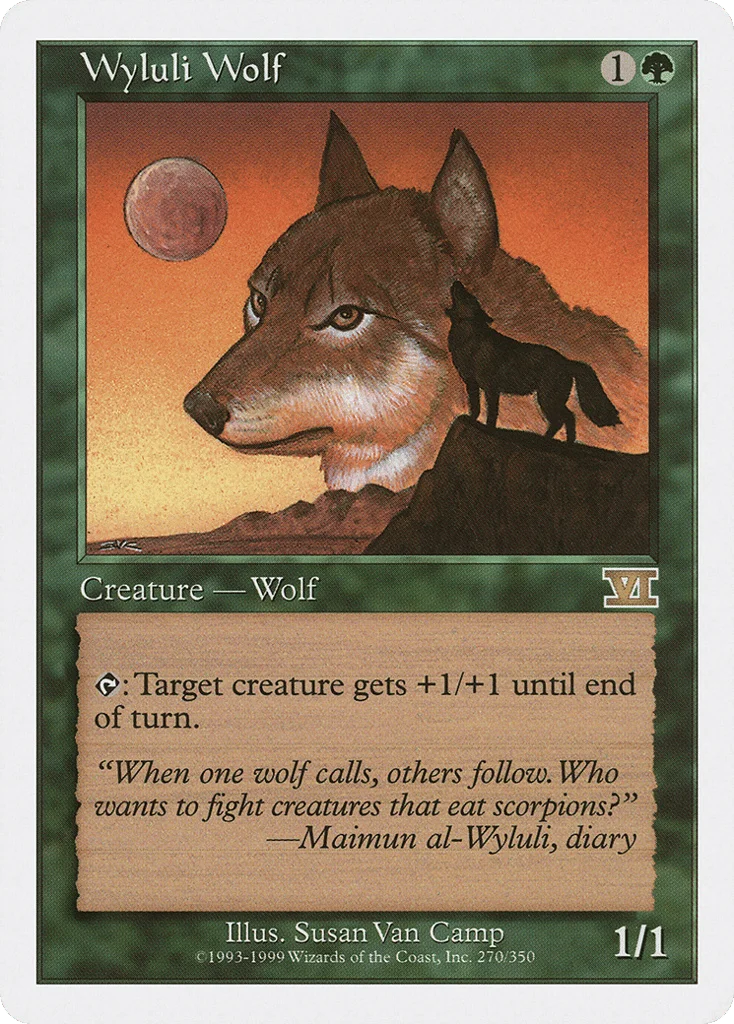 Wyluli Wolf · Classic Sixth Edition