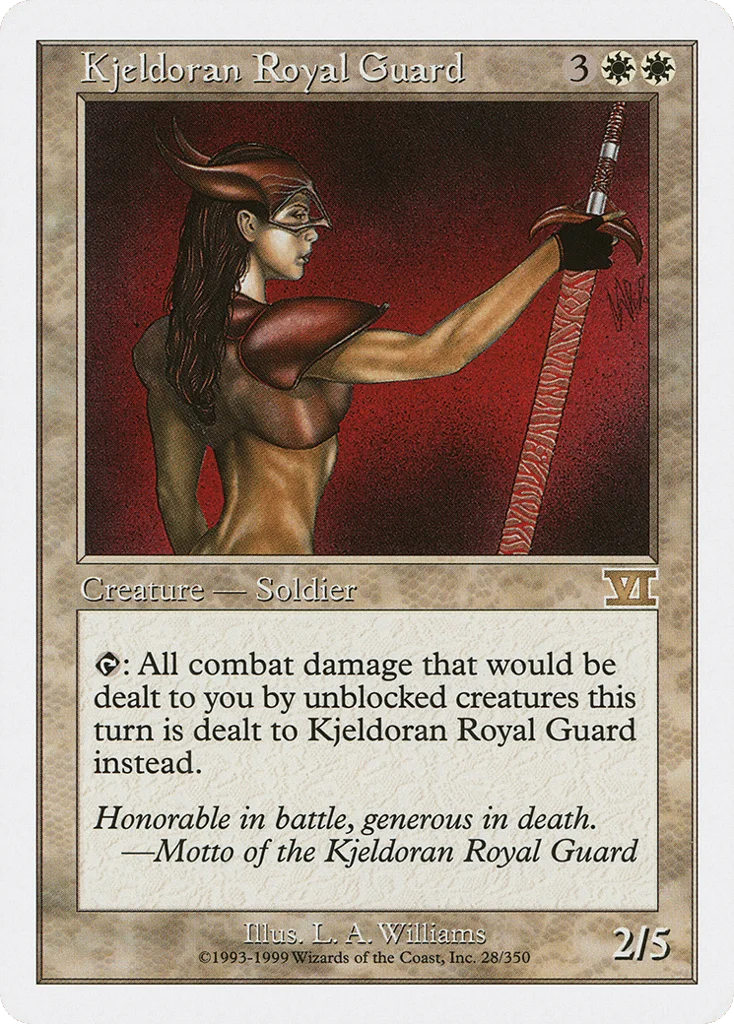 Kjeldoran Royal Guard · Classic Sixth Edition