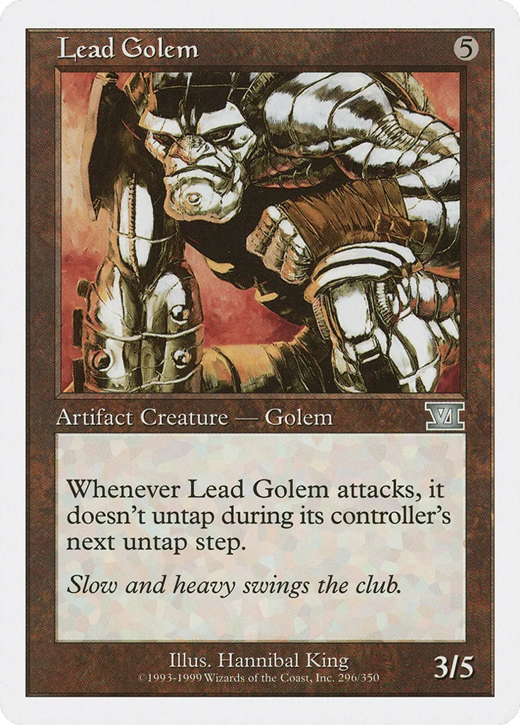 Lead Golem · Classic Sixth Edition
