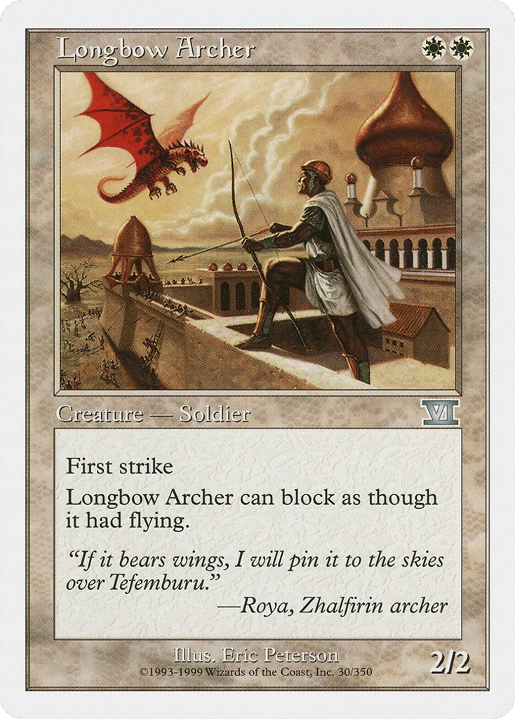 Longbow Archer · Classic Sixth Edition