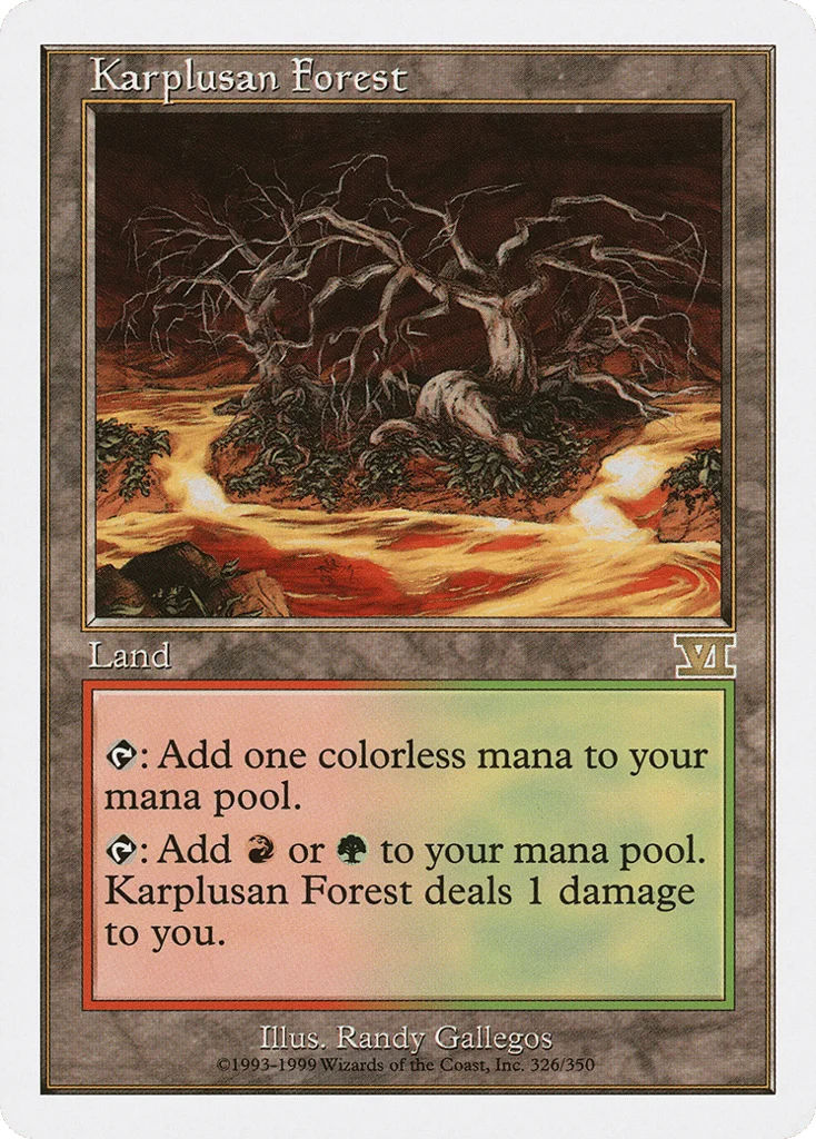 Karplusan Forest · Classic Sixth Edition