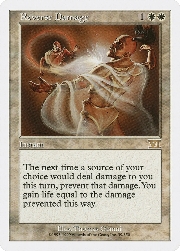 Reverse Damage · Classic Sixth Edition