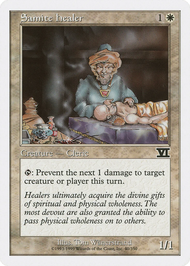 Samite Healer · Classic Sixth Edition