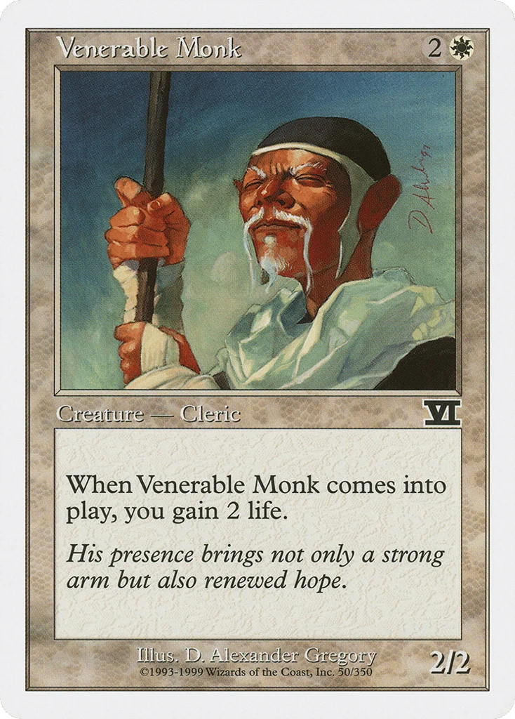 Venerable Monk · Classic Sixth Edition