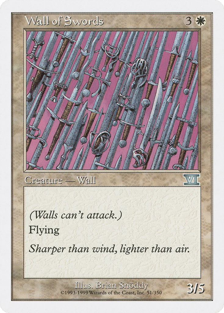 Wall of Swords · Classic Sixth Edition