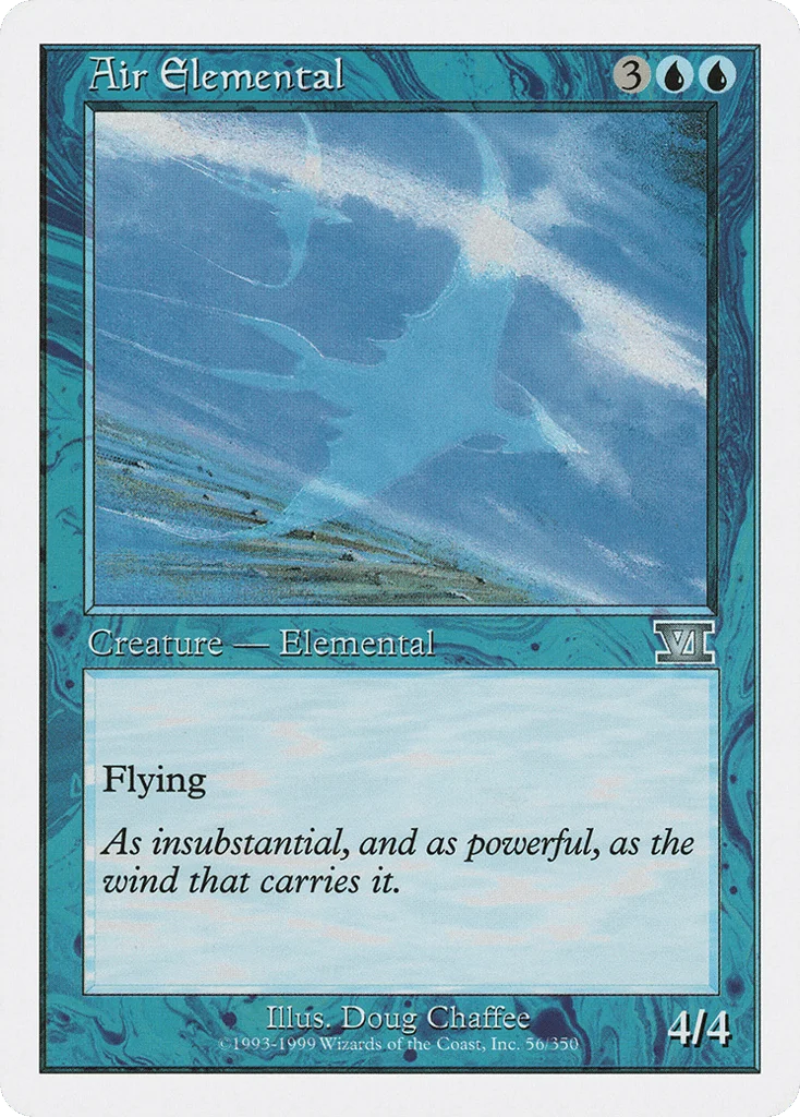 Air Elemental · Classic Sixth Edition