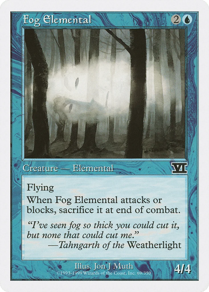 Fog Elemental · Classic Sixth Edition