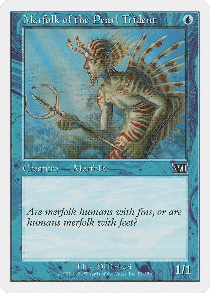 Merfolk of the Pearl Trident · Classic Sixth Edition