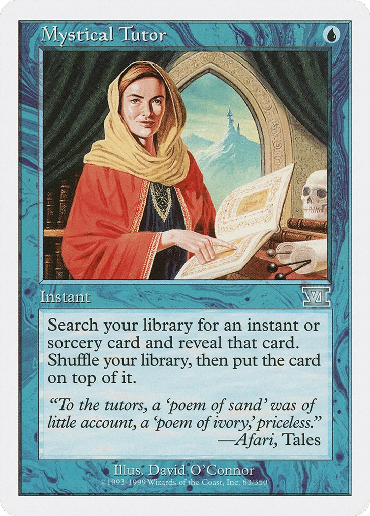 Mystical Tutor · Classic Sixth Edition